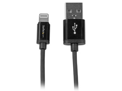 Startech Apple 8 Pin Lightning usb Kabel Bl. iPhone/iPod/iPad 1m USBLT1MB