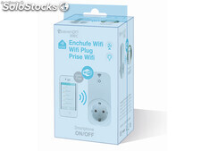 Stecker 1 schuko steckdose wifi steuerung über smartphone abgerundet weiß