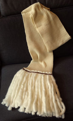 Stock 15 sciarponi lana fatti a mano Made in Italy - Foto 3
