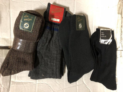 Stock 200 calzini corti da uomo in lana