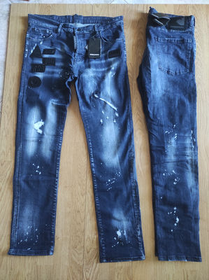 Stock 22 pezzi jeans uomo disquared vari modelli e taglie - Foto 5