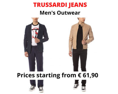 Stock abrigos de hombre trussardi jeans