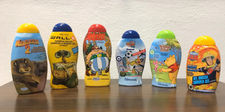 Stock bagnoschiuma e shampoo Disney