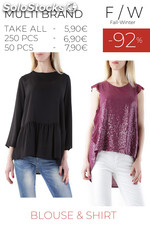 Stock blouses and shirts f/ w
