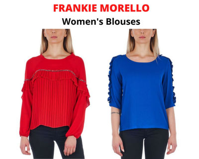 Stock bluse donna frankie morello