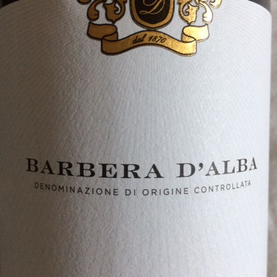 stock bottiglie Barbera d&#39;Alba DOC 2016