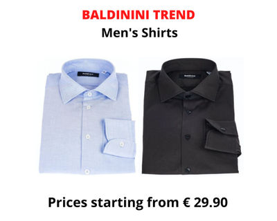 Stock camicie da uomo baldinini trend