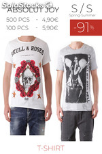 Stock camiseta hombre absolut joy