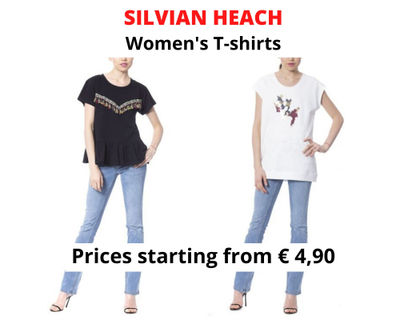 Stock camiseta mujer silvian heach