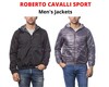 Stock capispalla uomo roberto cavalli sport