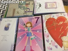 Stock cartes postales, lettres de souhaits