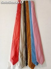Stock cravatte made in italy seta