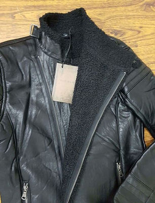 Stock de jaqueta de couro sintético para homen - Foto 3