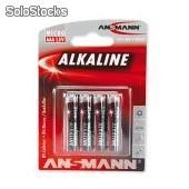 Stock di batterie pile alkaline ansmann tipo AAA ministilo