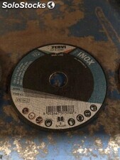 Stock di dischi abrasivi per il taglio 1mm inox nuovi