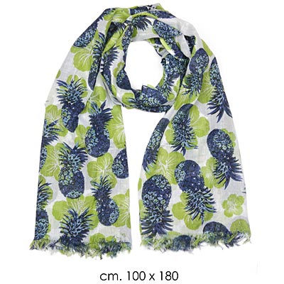 stock di foulard e sciarpe primavera / estate - Foto 2