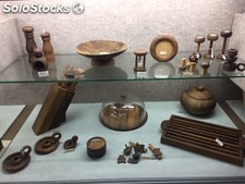 Stock di oggettistica in legno d&#39;ulivo