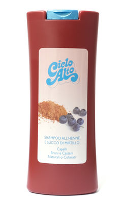 Stock di Shampoo/Balsamo Cielo Alto all&amp;#39;Hennè e succo di Mirtillo Made in Italy - Foto 3