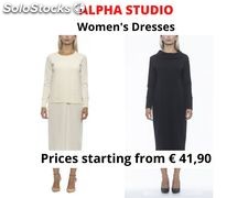 Stock dresses woman alpha studio