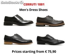 Stock elegant men's shoes cerruti 1881