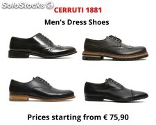 Stock elegant men&#39;s shoes cerruti 1881