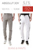 Stock jeans and pants absolut joy s/s