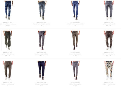 Stock jeans and pants man absolut joy f/w - Photo 2
