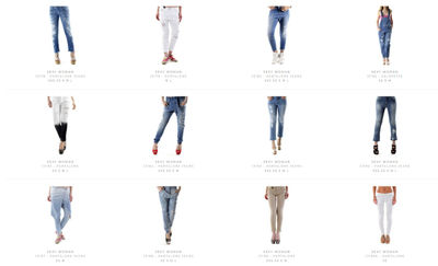 Stock jeans and pants of sexy woman s/s - Zdjęcie 3
