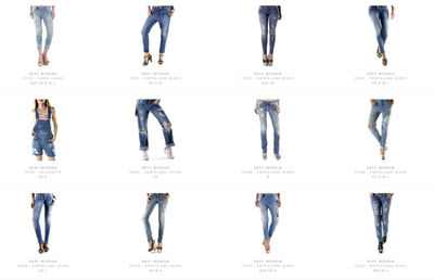Stock jeans and pants of sexy woman s/s - Zdjęcie 4