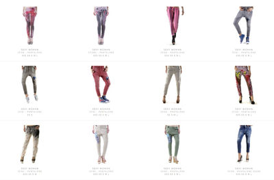 Stock jeans and pants of sexy woman s/s - Zdjęcie 5