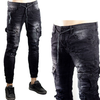 &amp;quot;Stock Jeans pantaloni Uomo giovanili elastici&amp;quot; pz. 39 - Foto 4