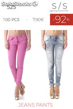 Stock jeans pants 525 s/s