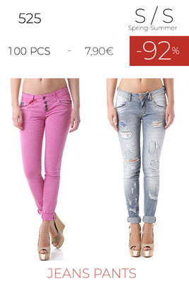 Stock jeans pants 525 s/s