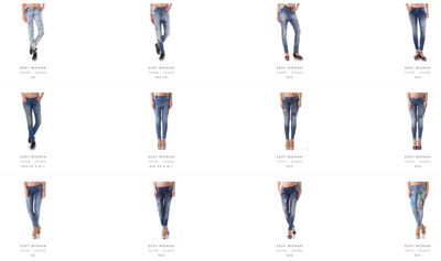 Stock jeans pants sexy woman s/s - Photo 4