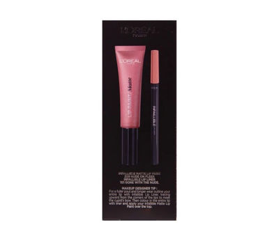 Stock L&#39;Oreal Lip Kit Paint Matte Liquid Lipstick &amp; Lip Liner