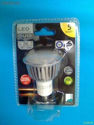 Stock lampade led gu10 5w