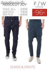 Stock man jeans and pants absolut joy f/w