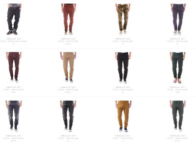 Stock man&amp;#39;s jeans and pants absolut joy f/w - Foto 2