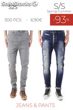 Stock man&#39;s jeans pants s/s
