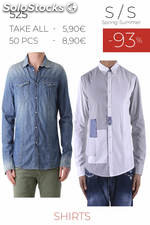 Stock man shirt man 525 s/s