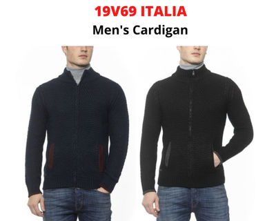 Stock men&amp;#39;s cardigan 19V69 italia - Photo 2