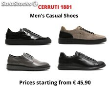 Stock men&#39;s casual shoes cerruti 1881