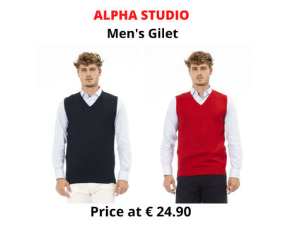 Stock men&#39;s gilet alpha studio