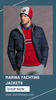 Stock men&#39;s jackets marina yachting