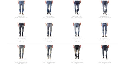 Stock Men&amp;#39;s Jeans all sizes F/W - Zdjęcie 2