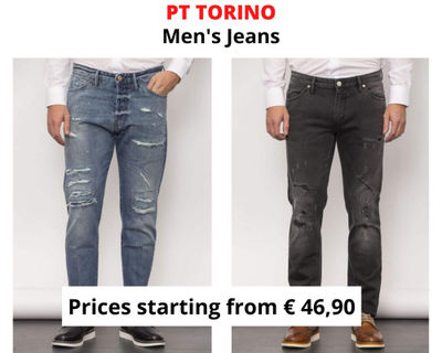 Stock men&#39;s jeans pt torino
