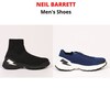Stock men&#39;s neil barrett sneakers
