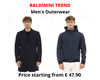Stock men&#39;s outerwear baldinini trend