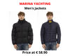 Stock men&#39;s outerwear marina yachting