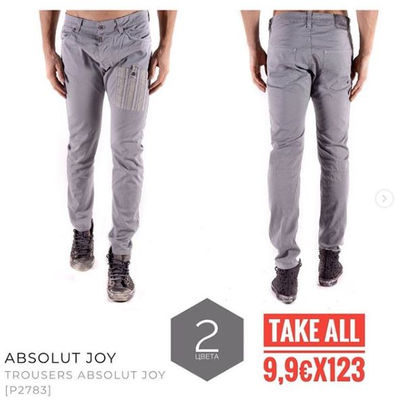 Stock Men&#39;s Pants of Absolut Joy